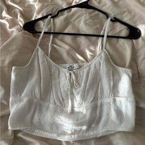 Hollister White Camisole Top